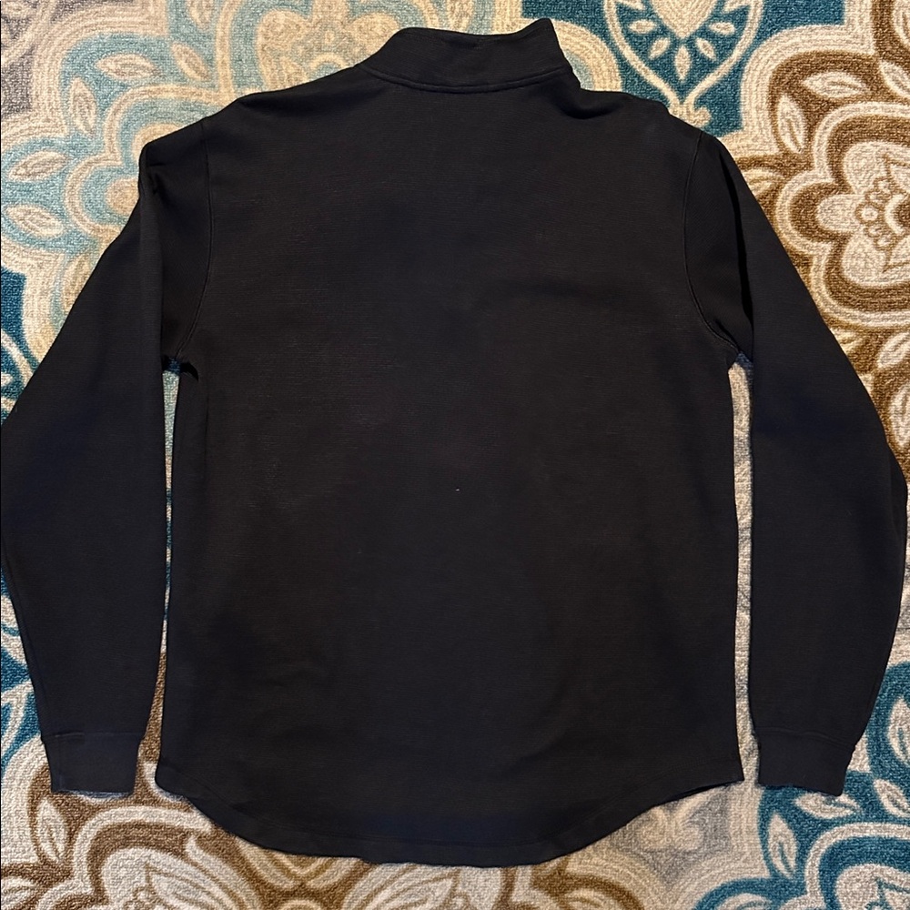 Carhartt Men's Dark Sweatshirt with 1/4 Zip - Picture 4 of 4